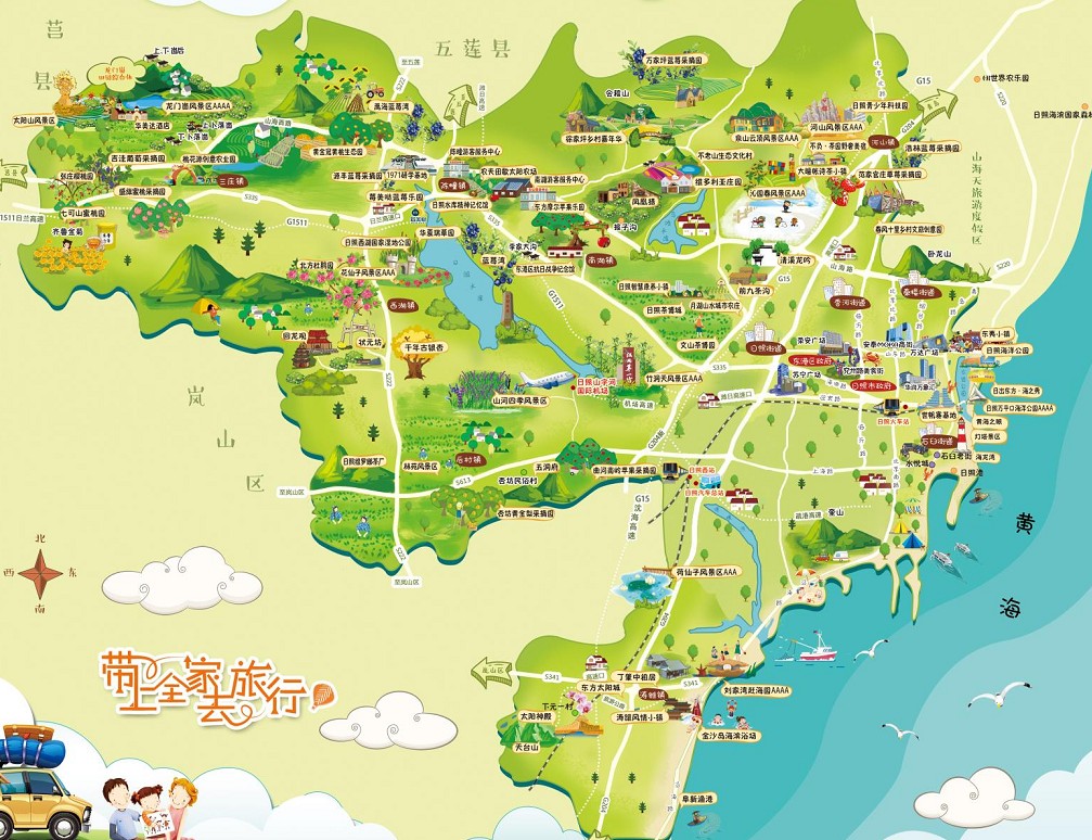 淮安景区使用手绘地图给景区能带来什么好处？